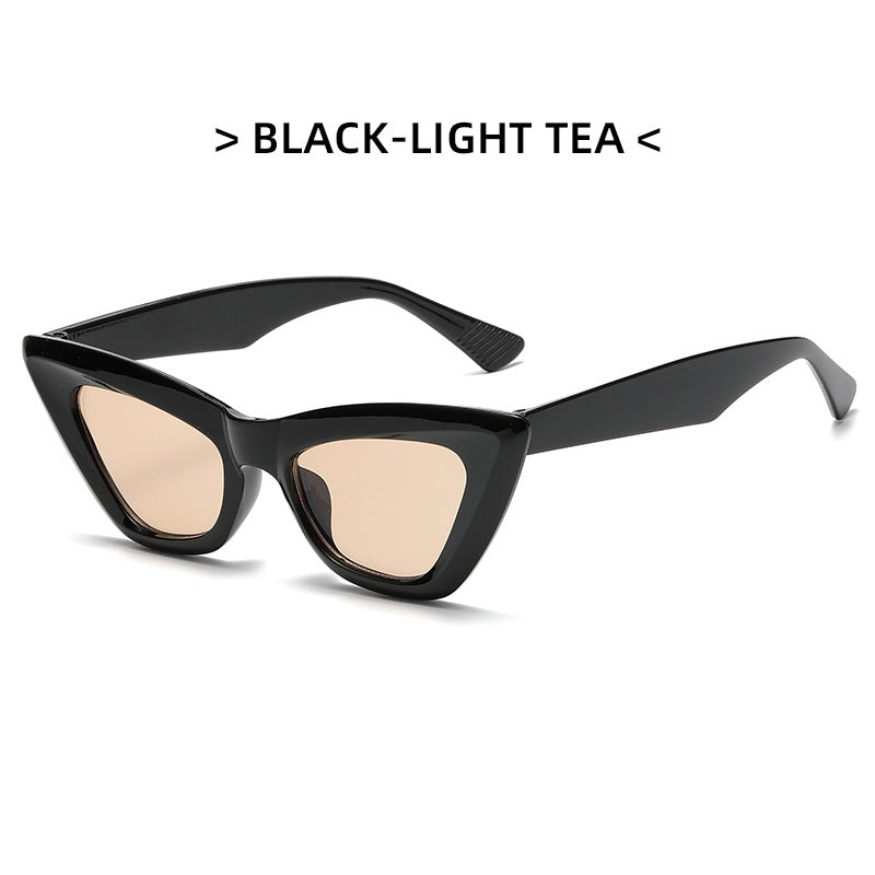 Wholesale PC Triangle Cat Eye Sunglasses